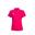 Camisa pólo M/c Street para mulher em cor fuxia