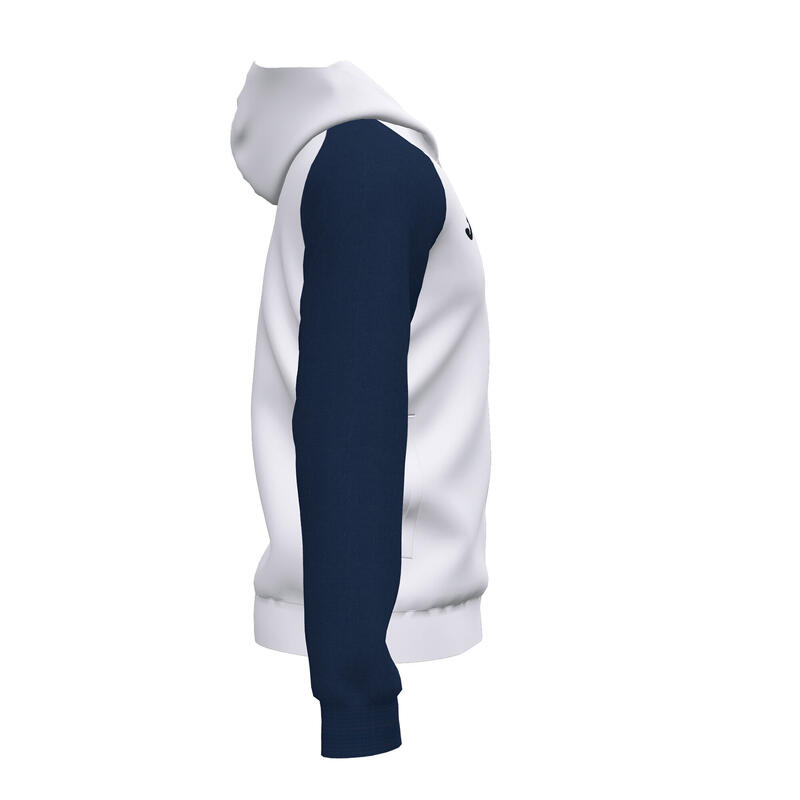 Veste à capuche Homme Joma Academy iv blanc bleu marine