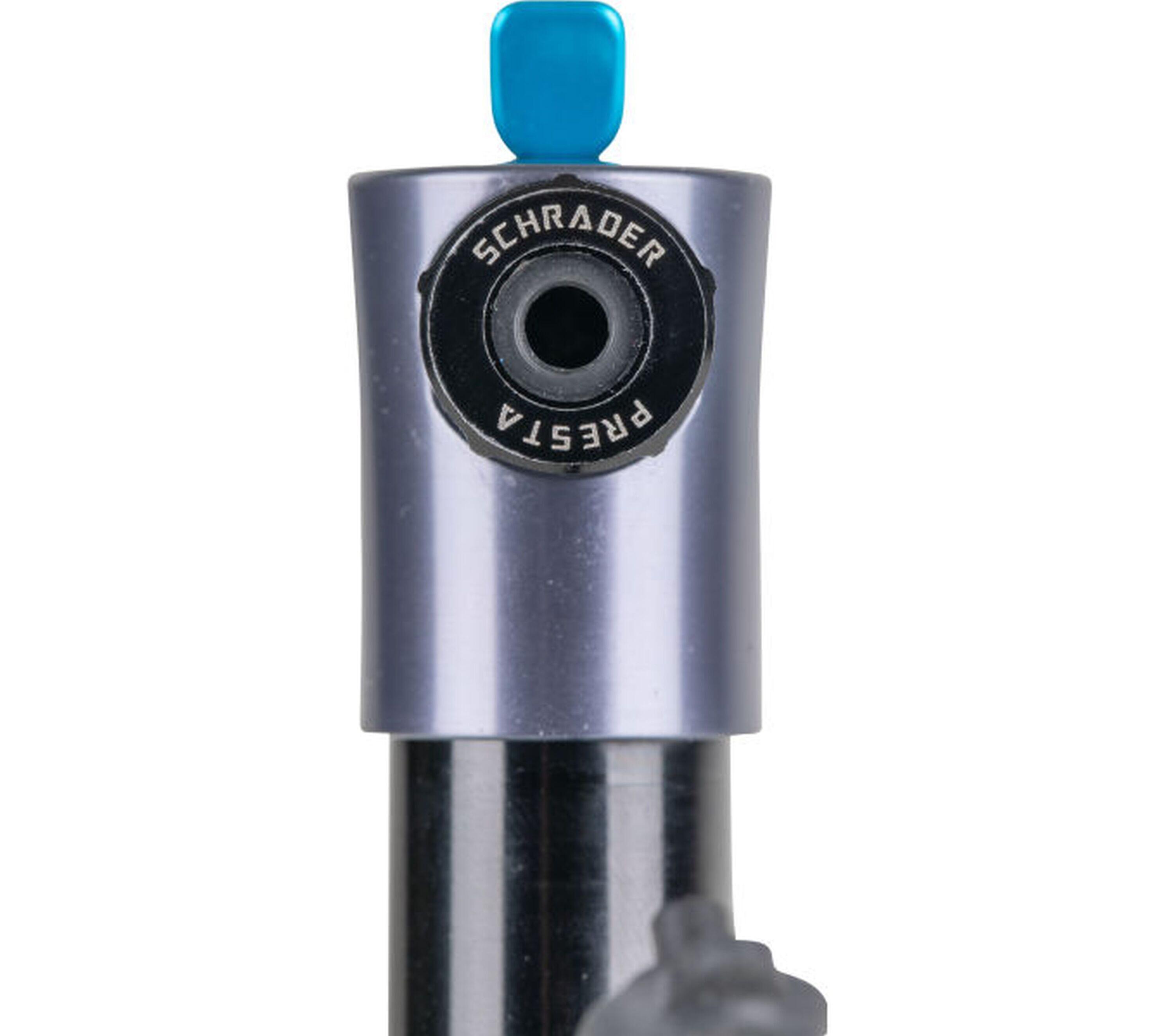 Schwalbe Minipumpe SOS Pump, AV/SV bis 6 bar, Aluminium, silber 3/4