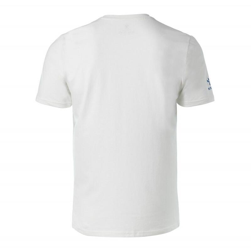 T-Shirt Kelme de manga curta T-Shirt Kelme No Rules para homem em branco