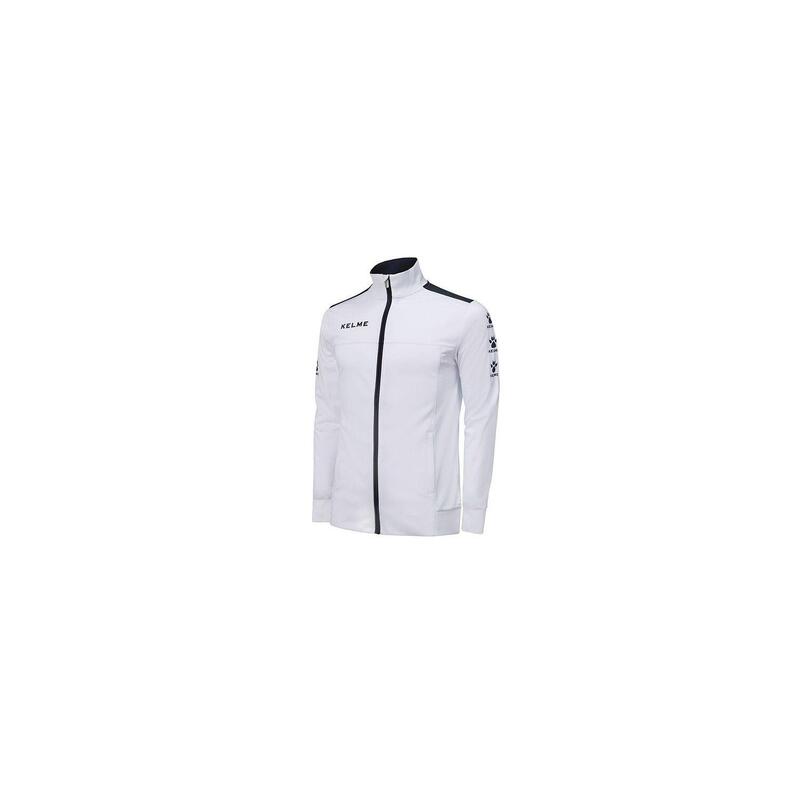 Chaqueta con cremallera Kelme Lince Unisex En Color Blanco