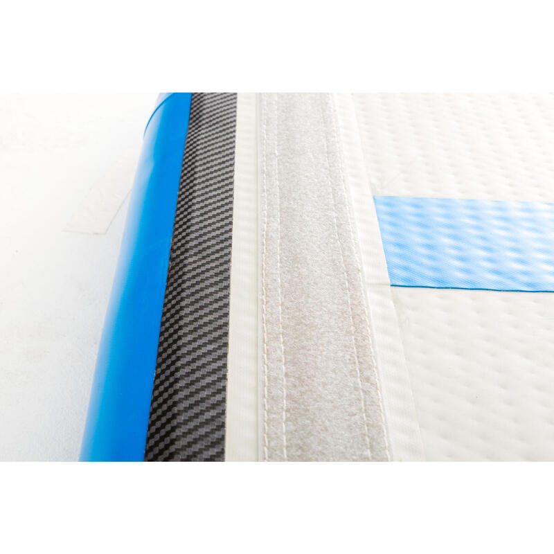 Opblaasbare turn-gymnastiek mat AirTrack 500 x 100 x 10 cm blauw