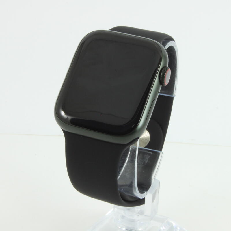 Seconda Vita - Apple Watch S7 45mm GPS+Cellular Aluminium Verde/Nero - Idoneo