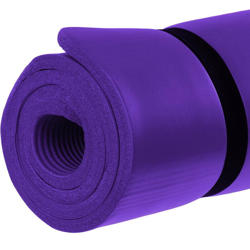 Covoras de gimnastica, MOVIT®, 183 x 60 x 1,0 cm, violet