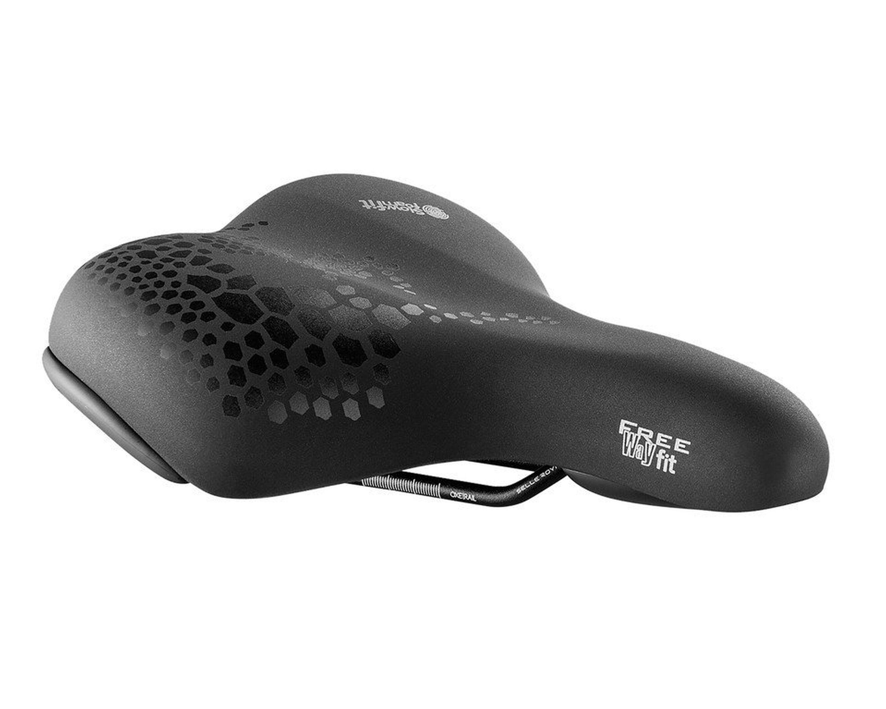 SELLE ROYAL SELLE ROYAL Fietszadel Freeway Fit, zwart, unisex, 257x210mm, relaxed
