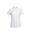 Camisa pólo M/c Street para mulher em branco