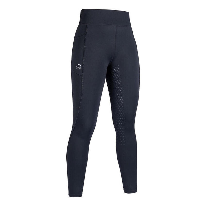 Damen Reitleggings Alice Silikon-Vollbesatz schwarz