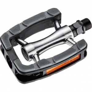 Pédales set élégant confort 9 16 pouces gris noir 3/3