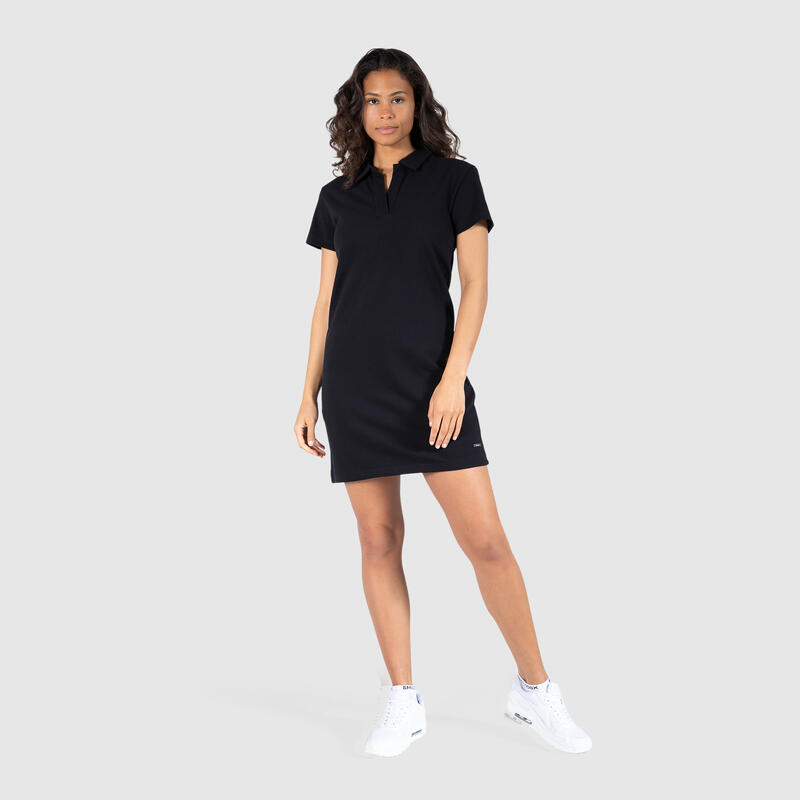 Damen Shirt Kleid Kelcey Schwarz für Sport & Freizeit