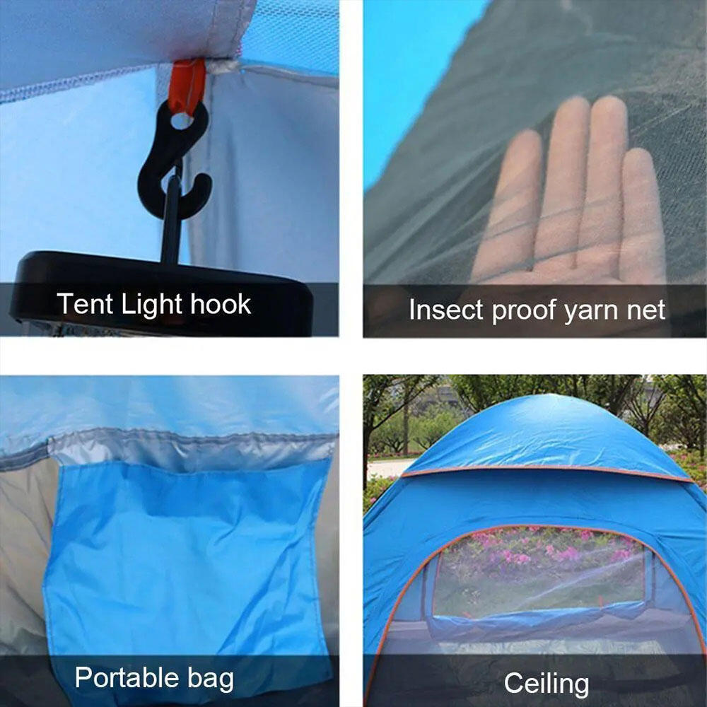 YOURFIT KAMPEERTENT VOOR 3-4 PERSONEN 200X200X125cm 6/7