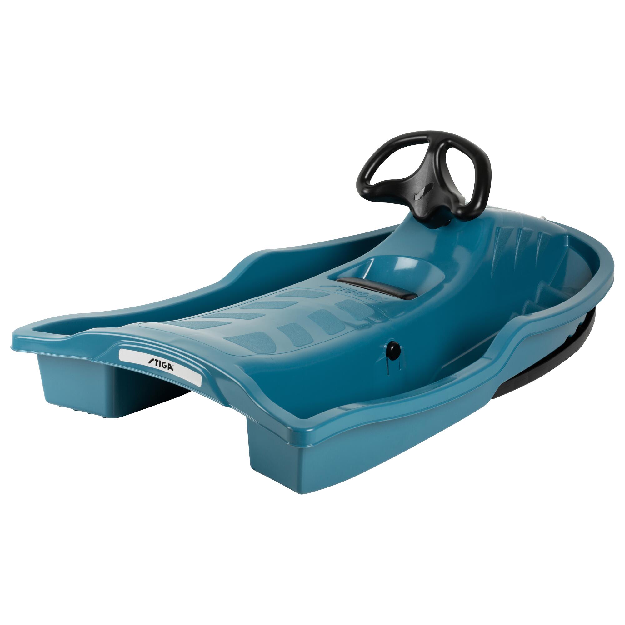 Schlitten Snowpower Bio Aqua/Black 3/5