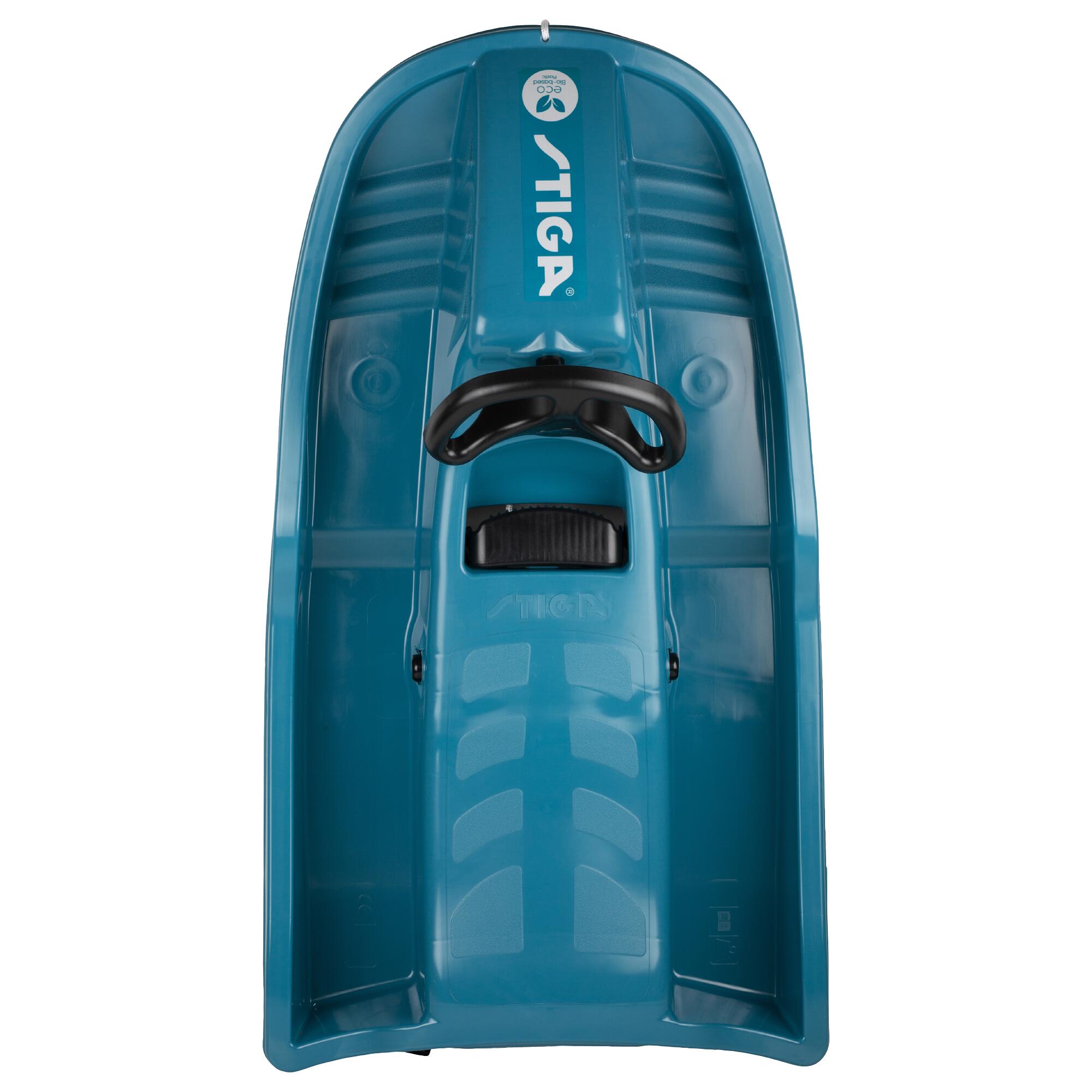 Schlitten Snowpower Bio Aqua/Black 4/5
