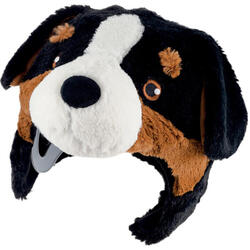 Couvre casque peluche Bouvier Bernois Dani Creations