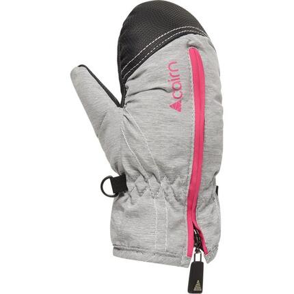 CAIRN Moufles bébé DOODLE B CTEX - GREY CHINE FUSCHIA