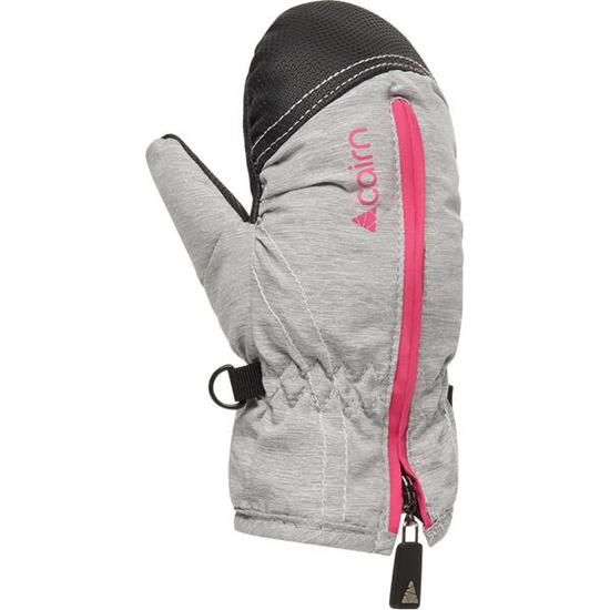 CAIRN Moufles bébé DOODLE B CTEX - GREY CHINE FUSCHIA
