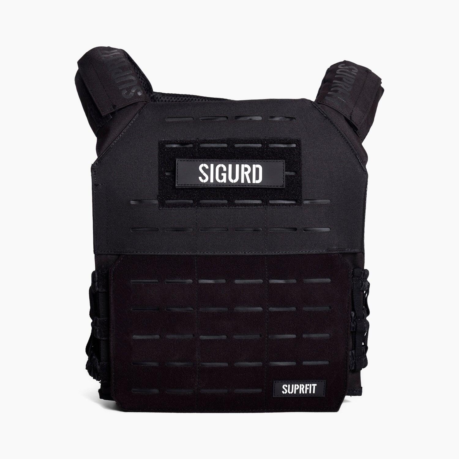 Gilet de poids Sigurd 3D, 2 x 2,6 kg de poids, Noir 2/6