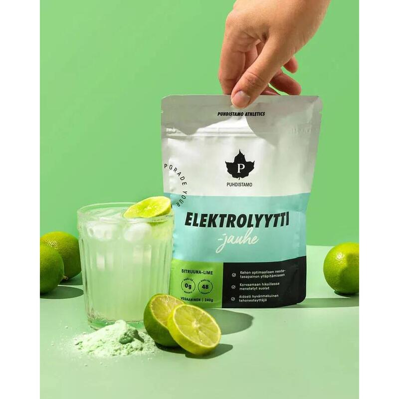 Elektrolit citrom-lime ízű italpor