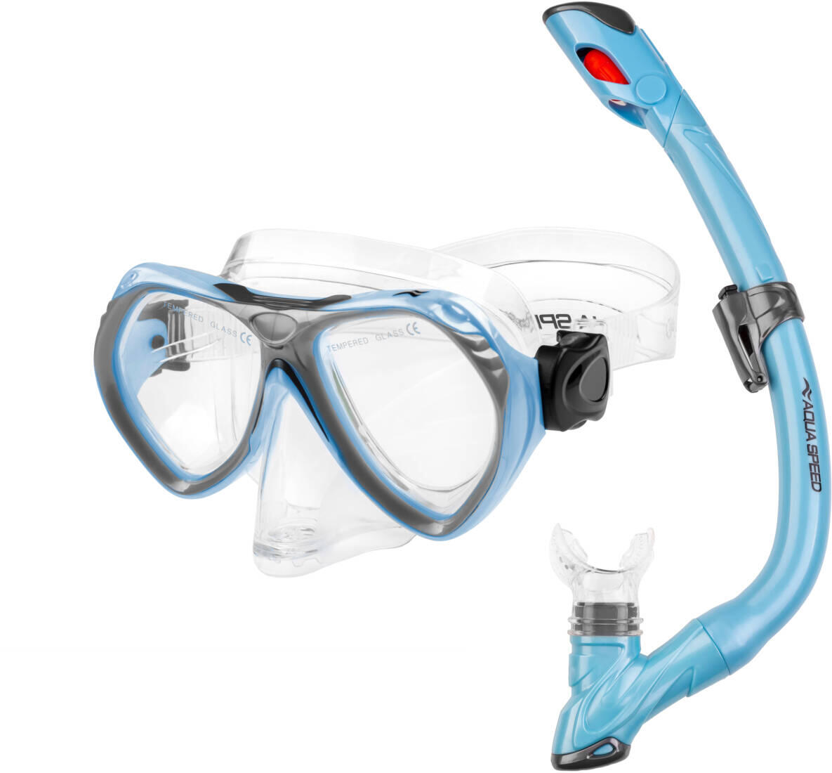 Zestaw do snorkelingu dla dzieci Aqua Speed Aura Evo + worek