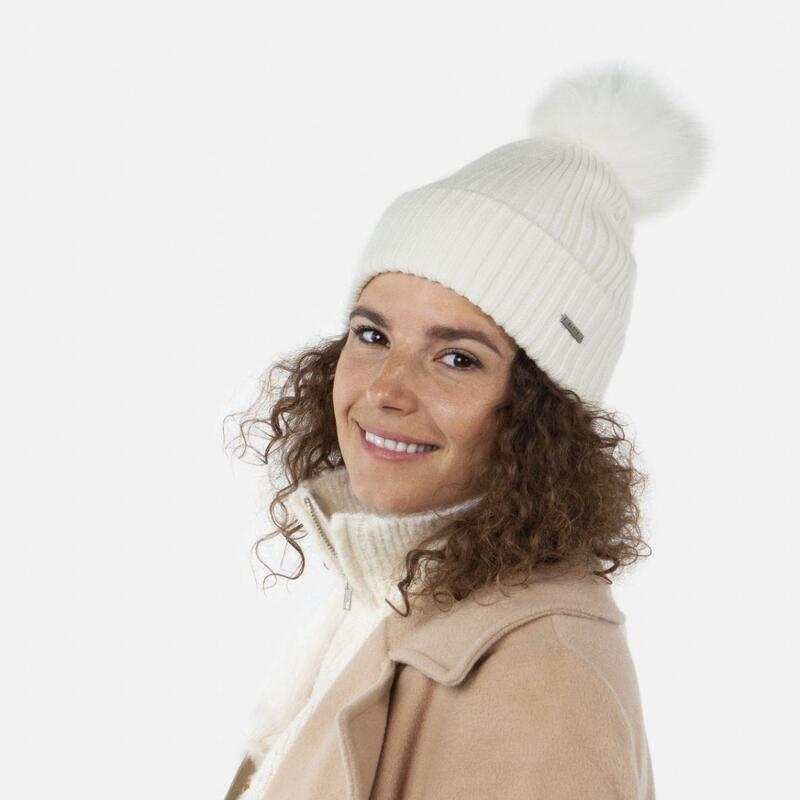 Bonnet Kenzie Beanie Cream Femme