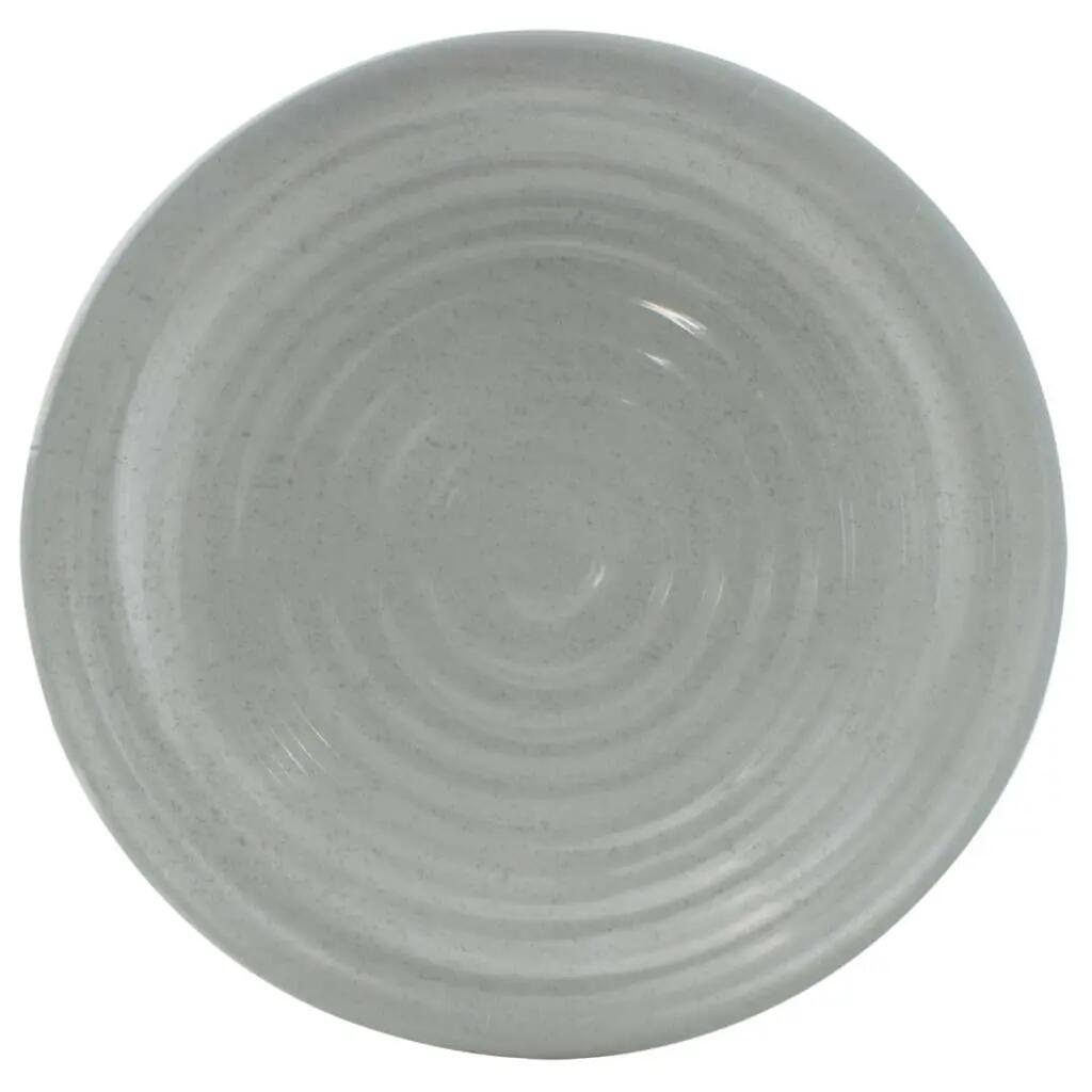 Eurotrail Ensemble de vaisselle Altea 16 pcs Mélamine Gris 5/5