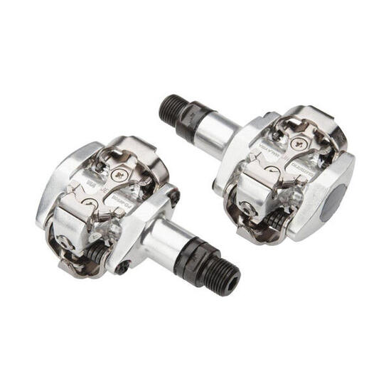 Shimano Pedal Set PD-M505 SPD Silber