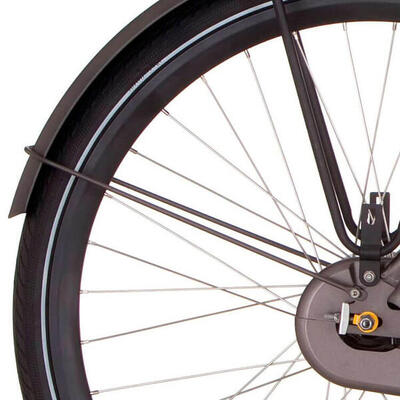 Cortina achter spatbordstang 28 speed - matt lava