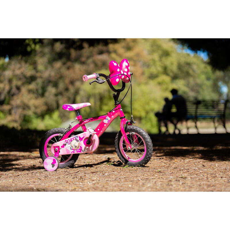 Huffy Disney Minnie Mouse Meisjesfiets voor kinderen van 3-5 jaar