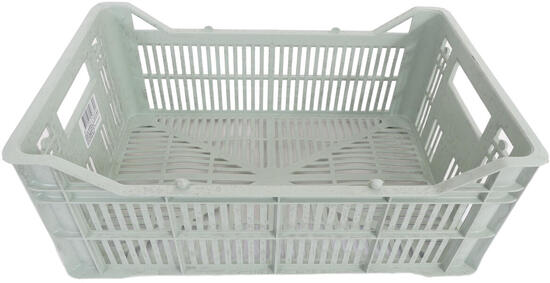 Caisse à vélo recyclée 7 litres - vert tendre