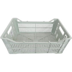 Caisse à vélo recyclée 7 litres - vert tendre