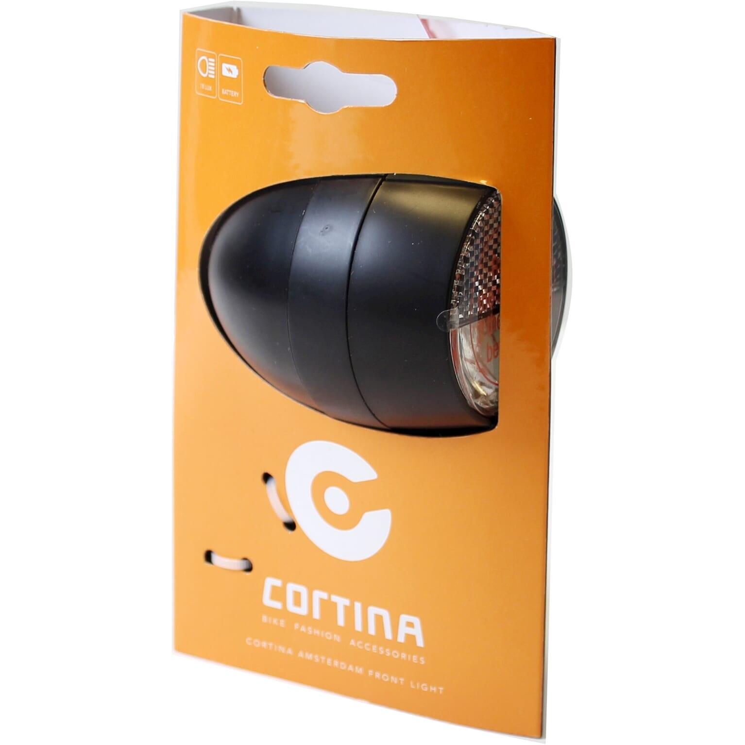 CORTINA Cortina Amsterdam Battery Headlight in Black