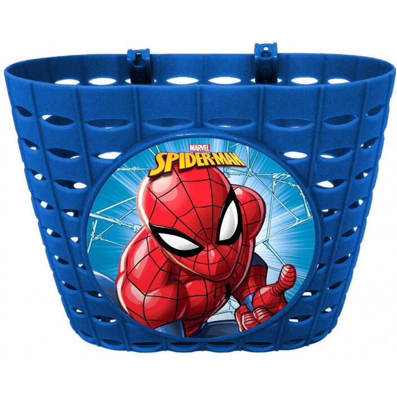 Marvel Spider-Man Fietsmand Jongens 12 x 20 cm Blauw