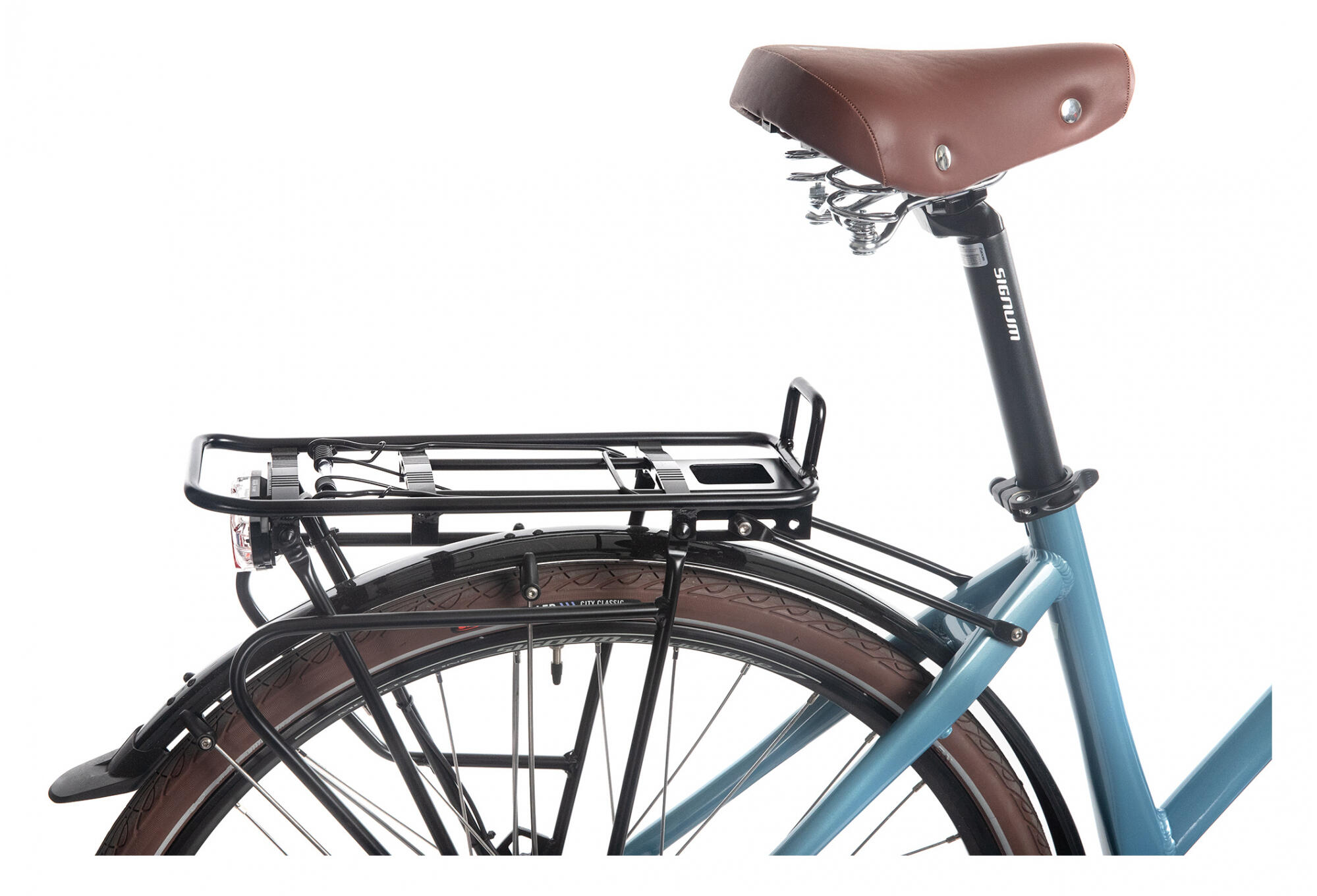 Vélo de Ville Électrique Bicyklet Camille Shimano Acera/Altus 8V504Wh 700mm Bleu 3/7