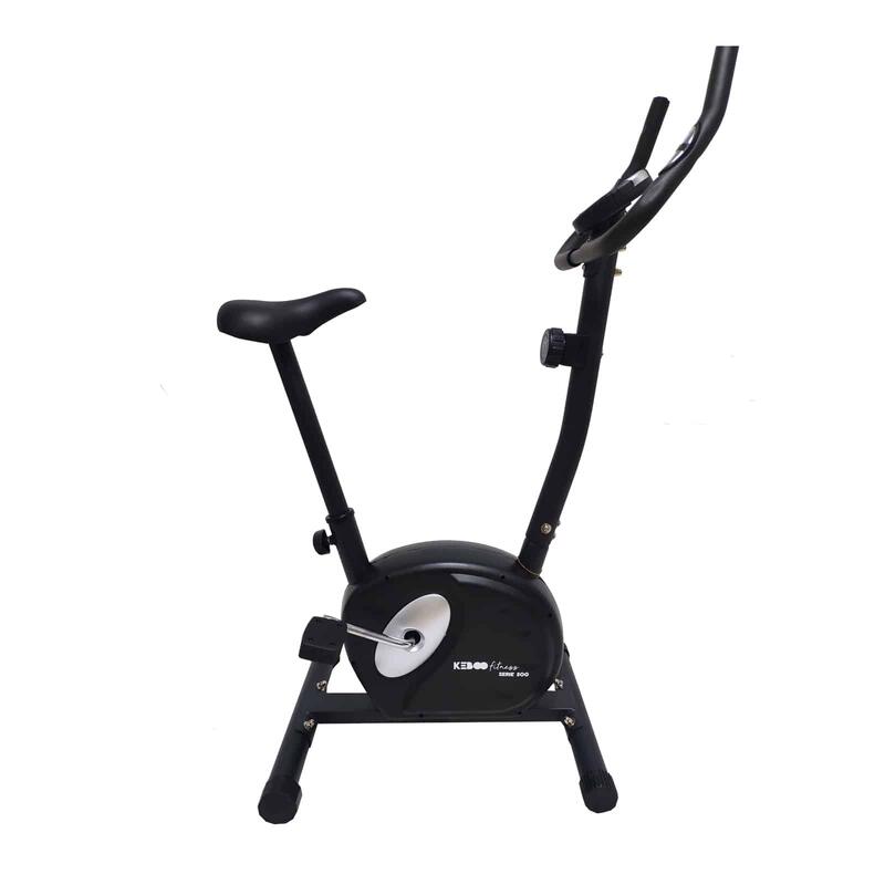 Bicicleta Estática Keboo 500 - Pulsômetro, 8 Níveis, Assento Ajustável, Tela LCD