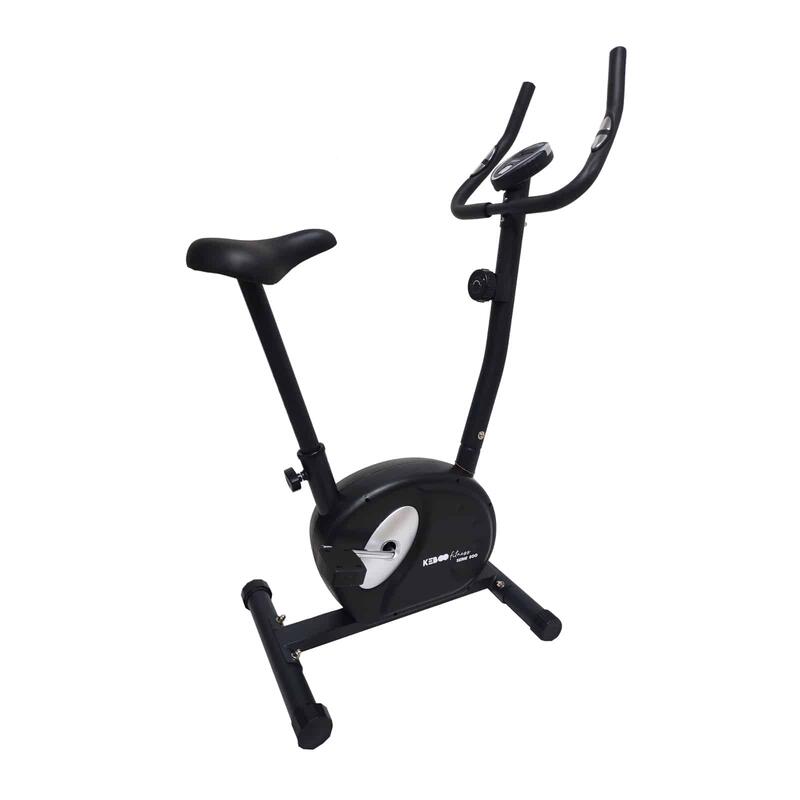 Bicicleta Estática Keboo 500 - Pulsômetro, 8 Níveis, Assento Ajustável, Tela LCD