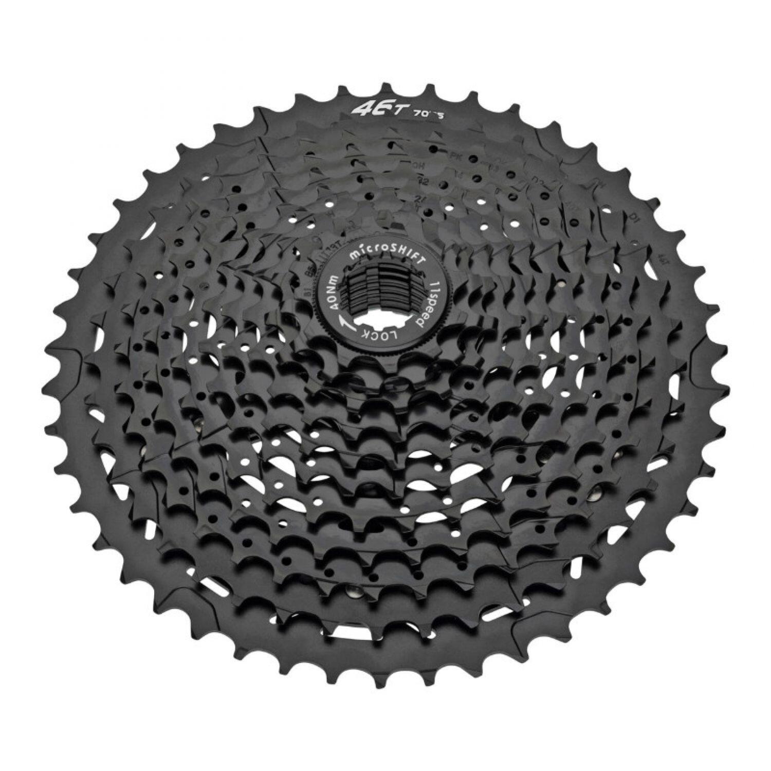 Microshift - Cassette 11v. Microshift Pour Shimano/sram Vtt 11-46 Noire - Cassette - Noir - Taille Unique - Decathlon
