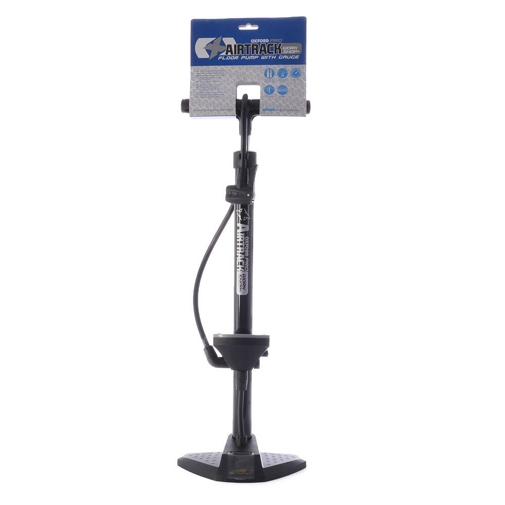OXFORD Oxford Airtrack Steel Floor pump Gauge