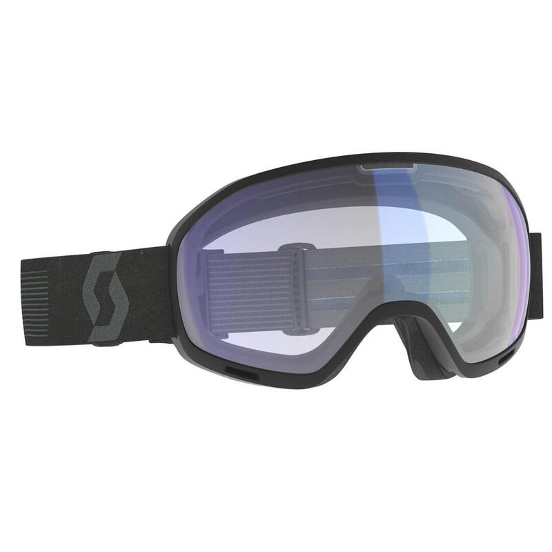 SCOTT Masque de ski UNLIMITED II OTG - Cat 1- Black / Blue Chrome Illuminator
