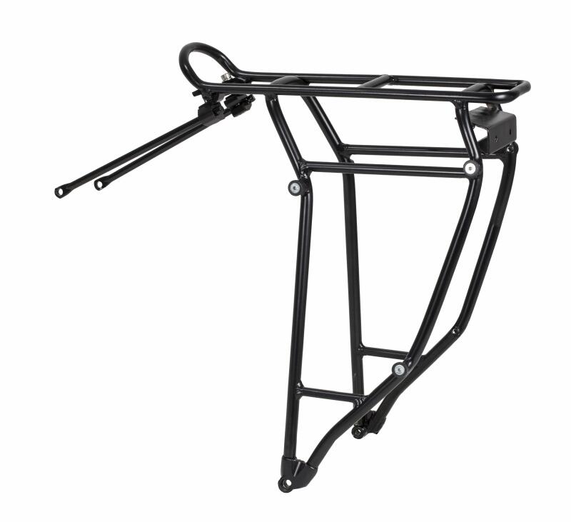 ORTLIEB Zadní cyklistický nosič Rack Three QL3/QL3.1 Hliníkový Černý