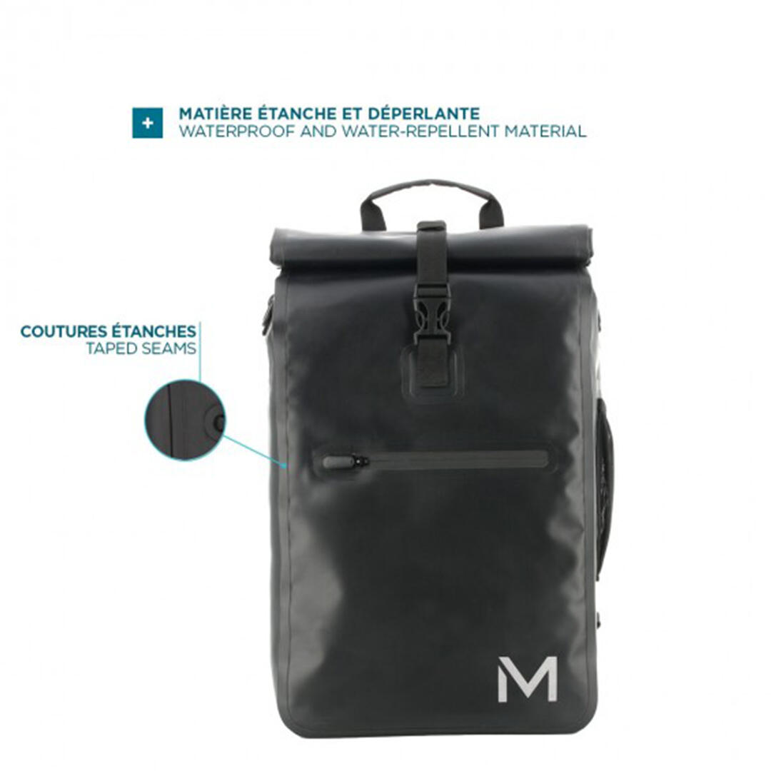 Sac à dos Mobilis convertible en sacoche vélo 25L 3/6