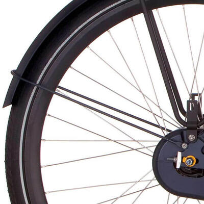 Cortina achter spatbordstang 28 speed donkerblauw 350mm
