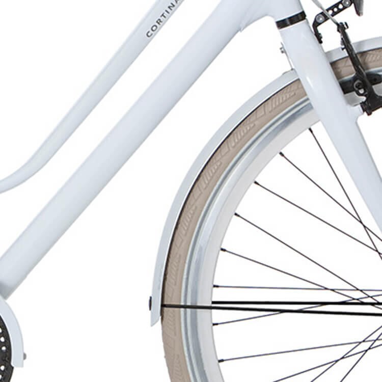 CORTINA Cortina Voorspatbord 28 Inch - Wit