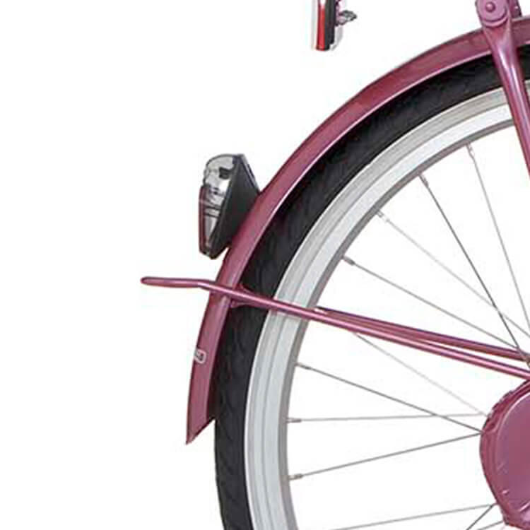Cortina U4 Transport Mini błotnik tylny 24 cali cyklamen