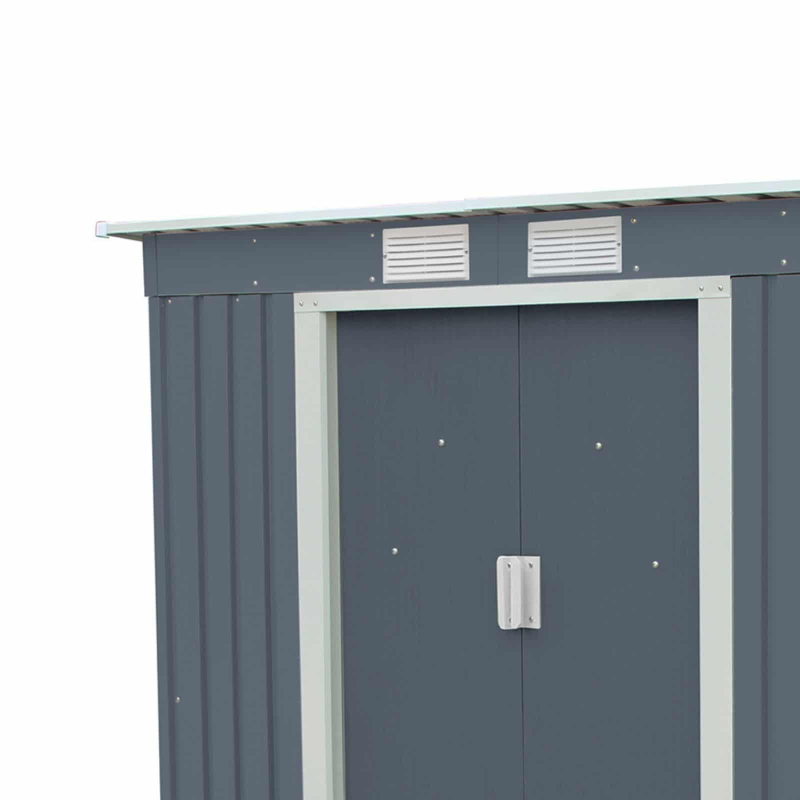 Caseta Metálica Gardiun Buckingham 2,43 m² Exterior 201x121x176 cm 2/3