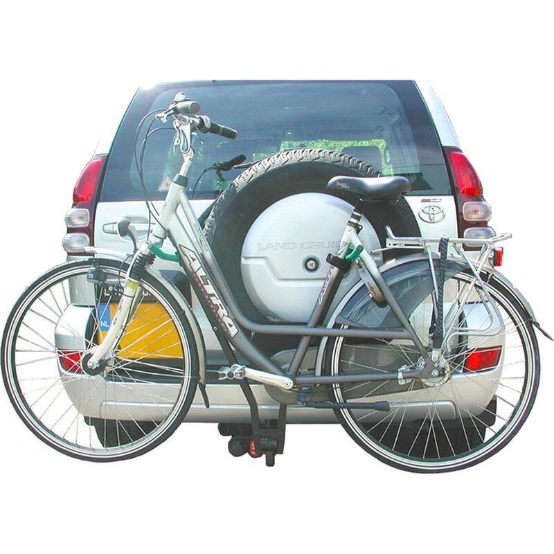 Transporteur de vélos Klick Fast II avec support de plaque d'immatriculation 2