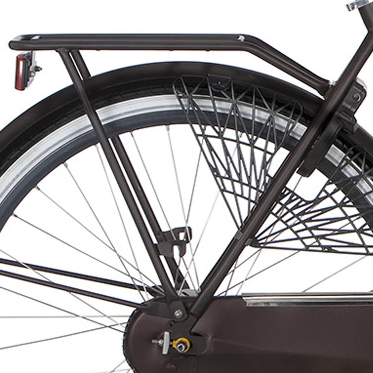 Cortina - Cortina 28 Pouces Porte-bagages Arrière Pour Femmes En Brun Espresso - Adaptateur Pour Porte Vélo - Marron - No Size - Decathlon