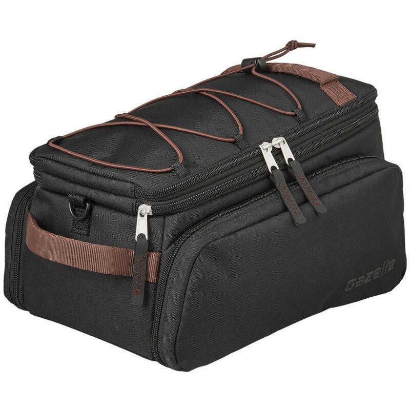 Sac porte-bagages Trunkbag 31 litres - noir / marron foncé