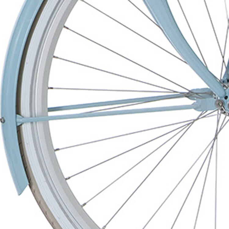 Cortina Spatbordstang voor 28 U4 in Pastel Turquoise 1/1