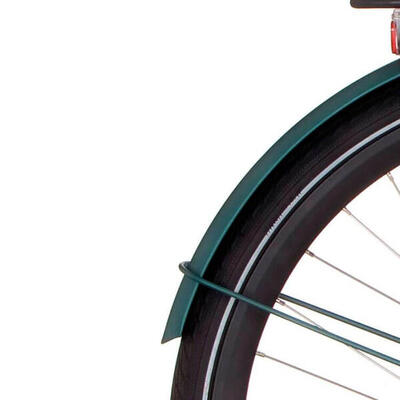 Cortina achterspatbord 28 speed in matt beryl green