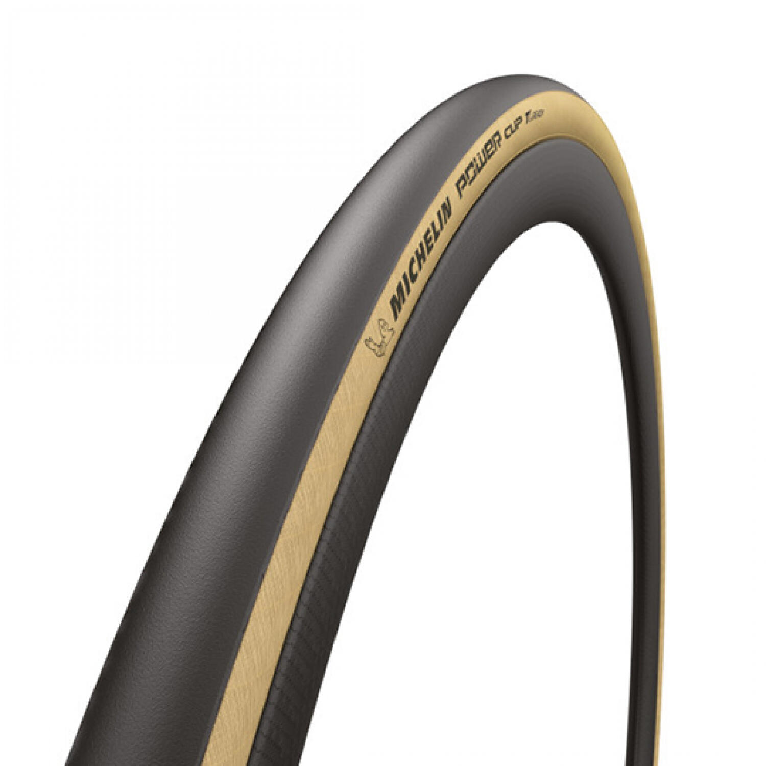 Michelin - Pneu Route 700x25 Michelin Power Cup Classic   Noir/beige Ts (25-622) - Pneu - Noir - 25-622 - Decathlon