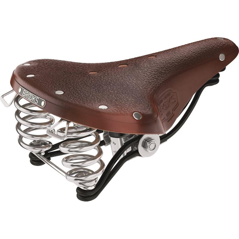 Selle vélo B66 homme marron